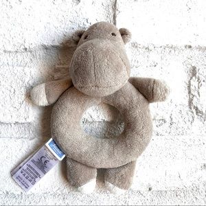 Jacadi Baby Hippo Rattle